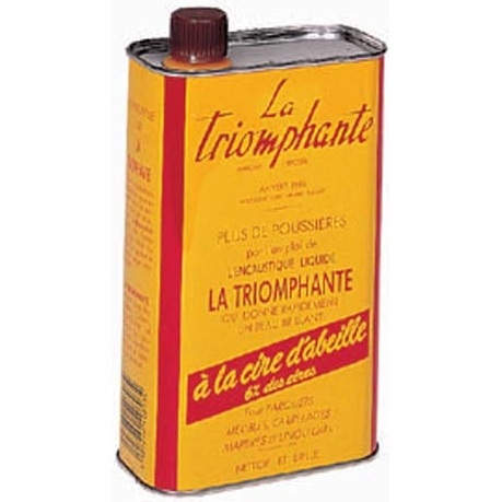 Cire liquide à la cire d'abeille - vieux chêne - 1 L