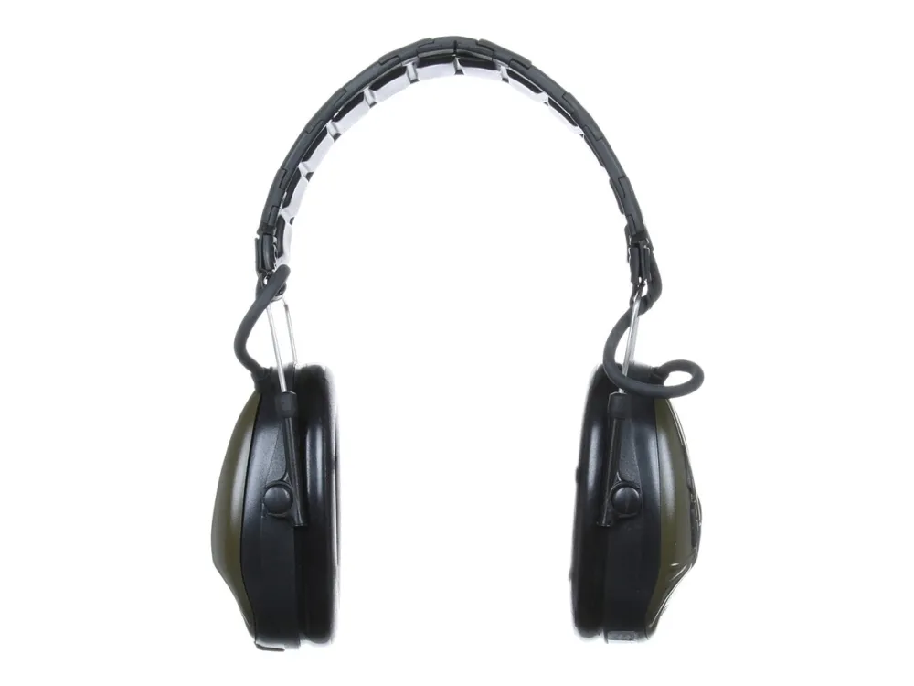 3M Peltor SportTac MT16H210F-478-GN - Hovedtelefoner - fuld størrelse - kablet - orange, olivengrøn