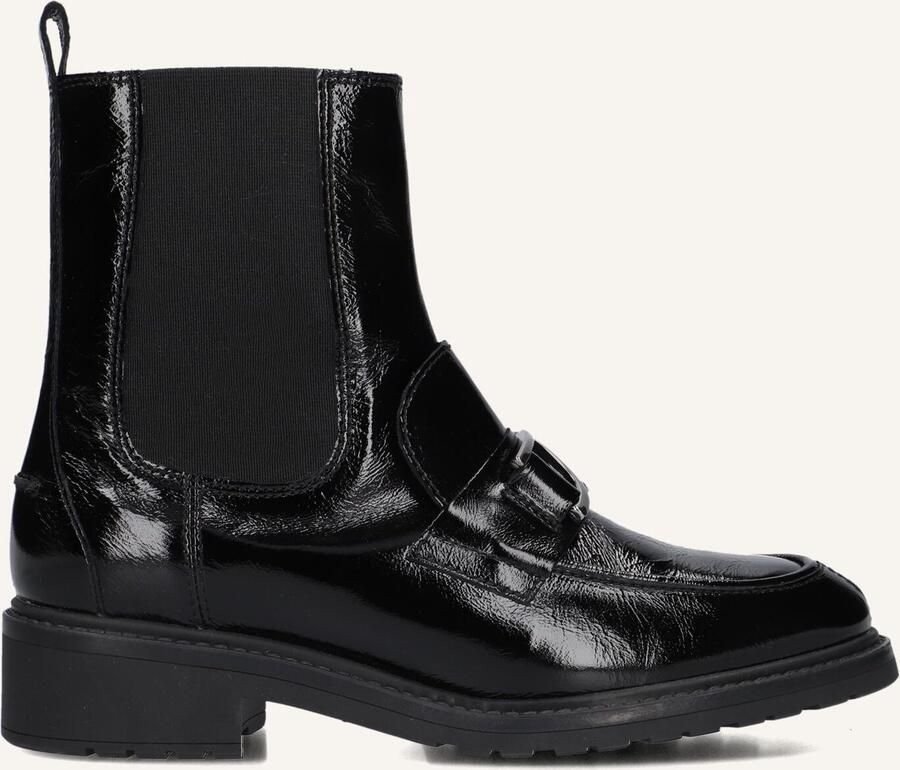 UNISA Enkelboots Dames Erne Maat: 40 Materiaal: Lakleer Kleur: Zwart