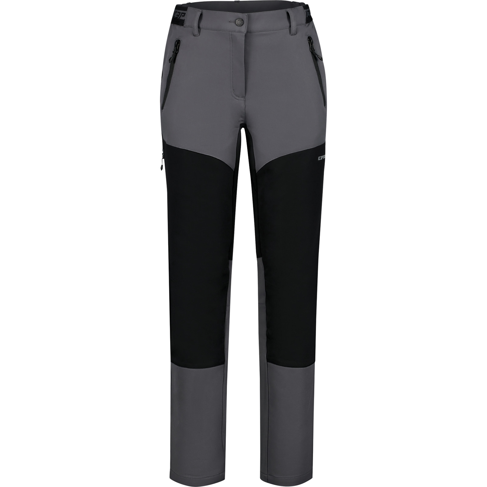 Icepeak Damen-Softshellhose Bartonville grau, 38