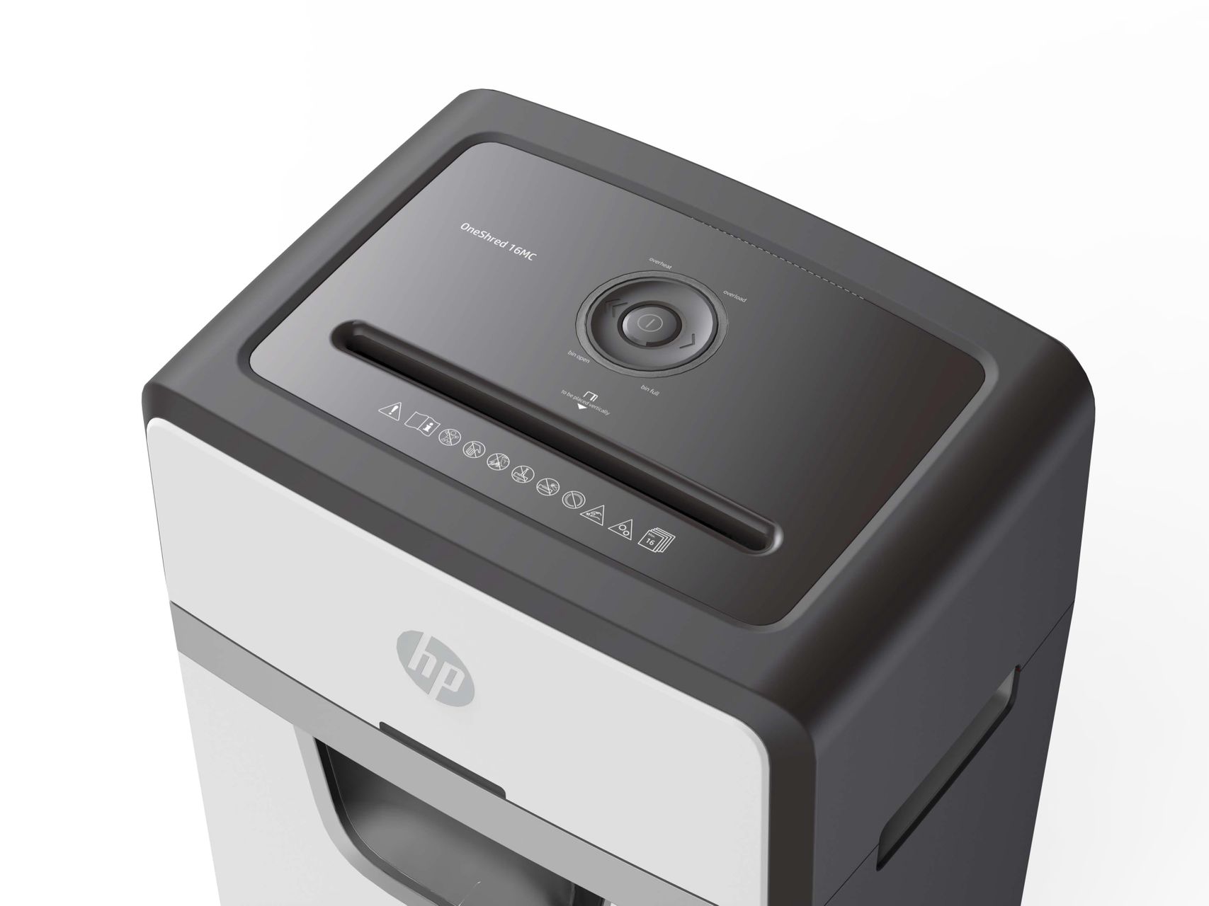HP Aktenvernichter OneShred 16MC Sicherheitsstufe P-5