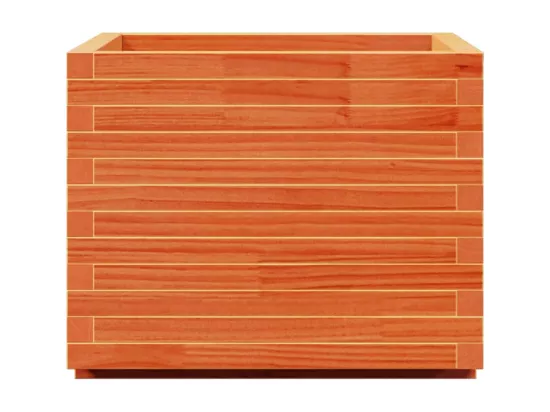 Jardinière bac lit surélevé bois marron 60 x 60 x 49.5 cm 02_0038473