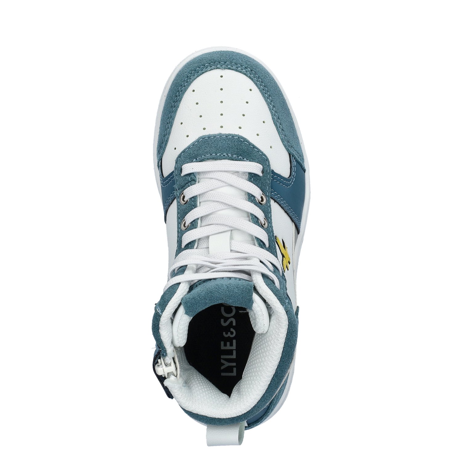 Lyle & Scott Croy Mid jongens hoge sneaker Lyle & Scott Multikleur