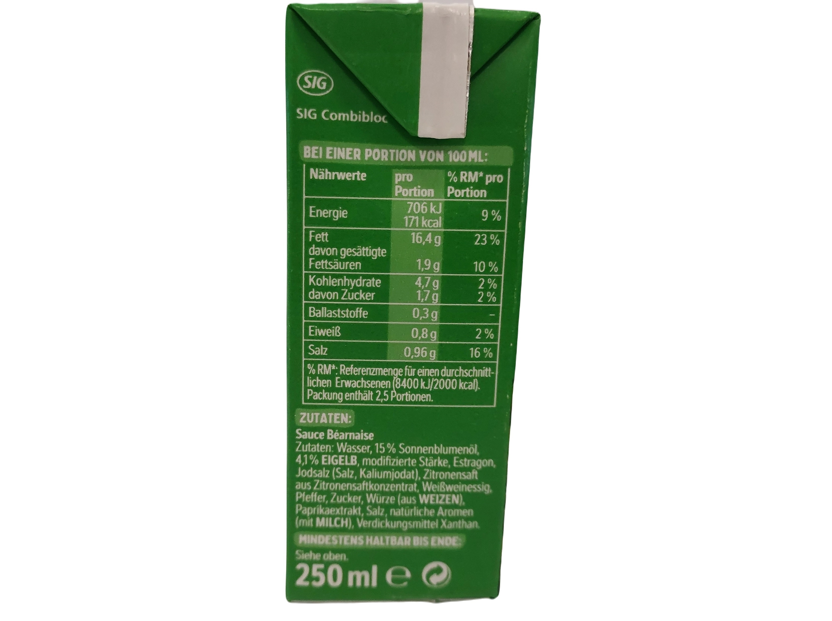 MOLHO BÉARNAISE THOMY 250ML