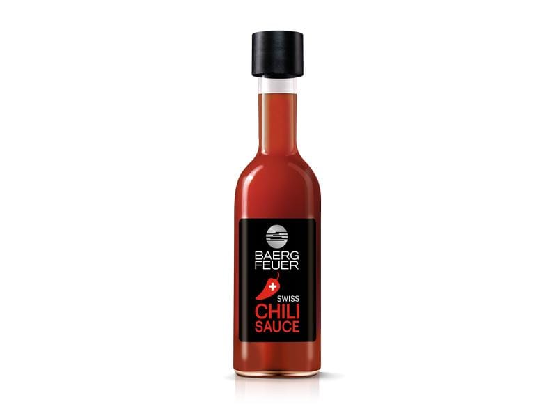 Baergfeuer Chili Sauce 50 ml Scharfes und aromatisches Flüssigwürzmittel