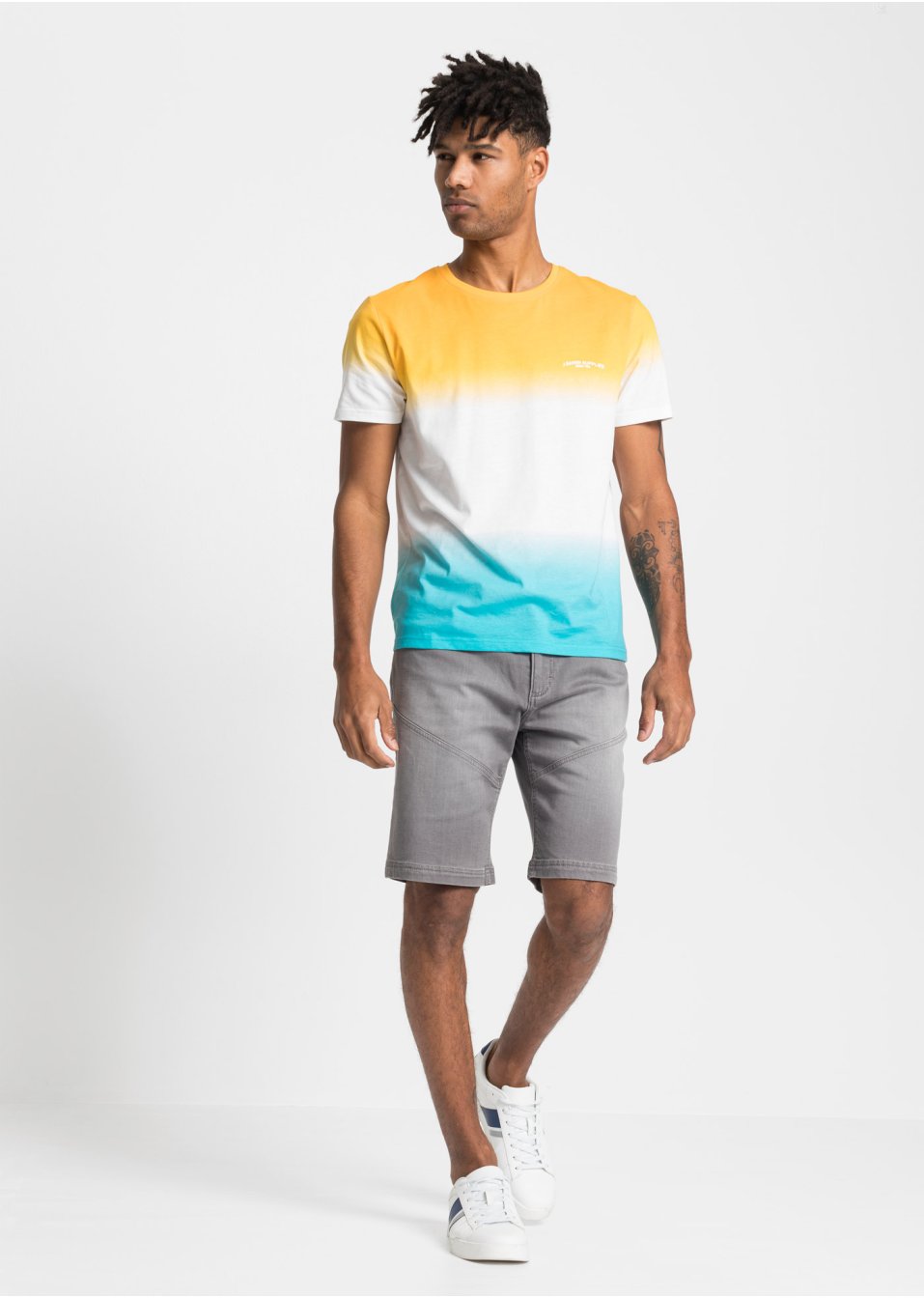 T-shirt avec dégradé de couleur