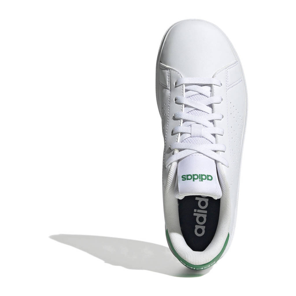adidas Advantage Base 2.0 sneakers wit/groen