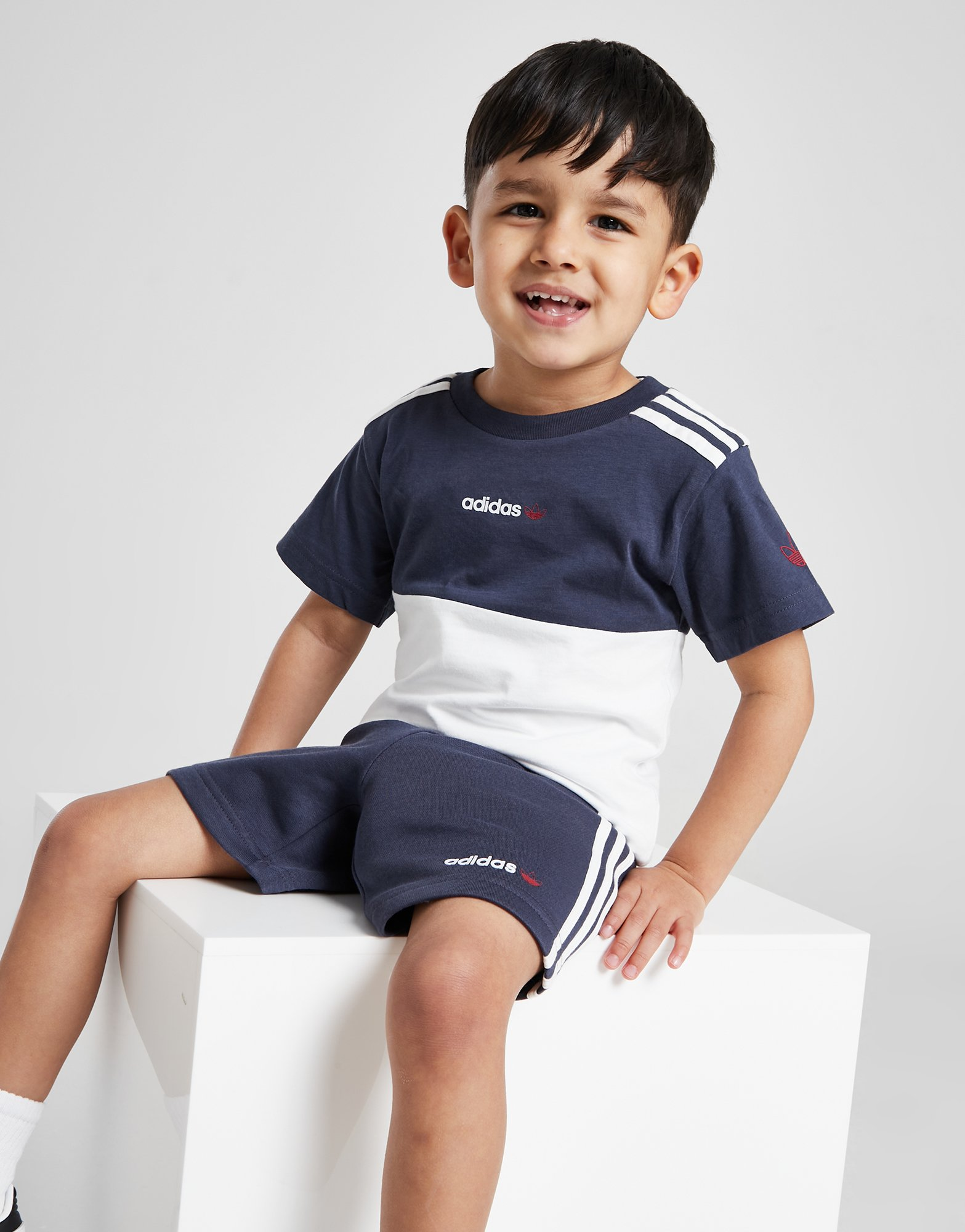 adidas Originals Ensemble T-shirt/Short Colour Block Bébé
