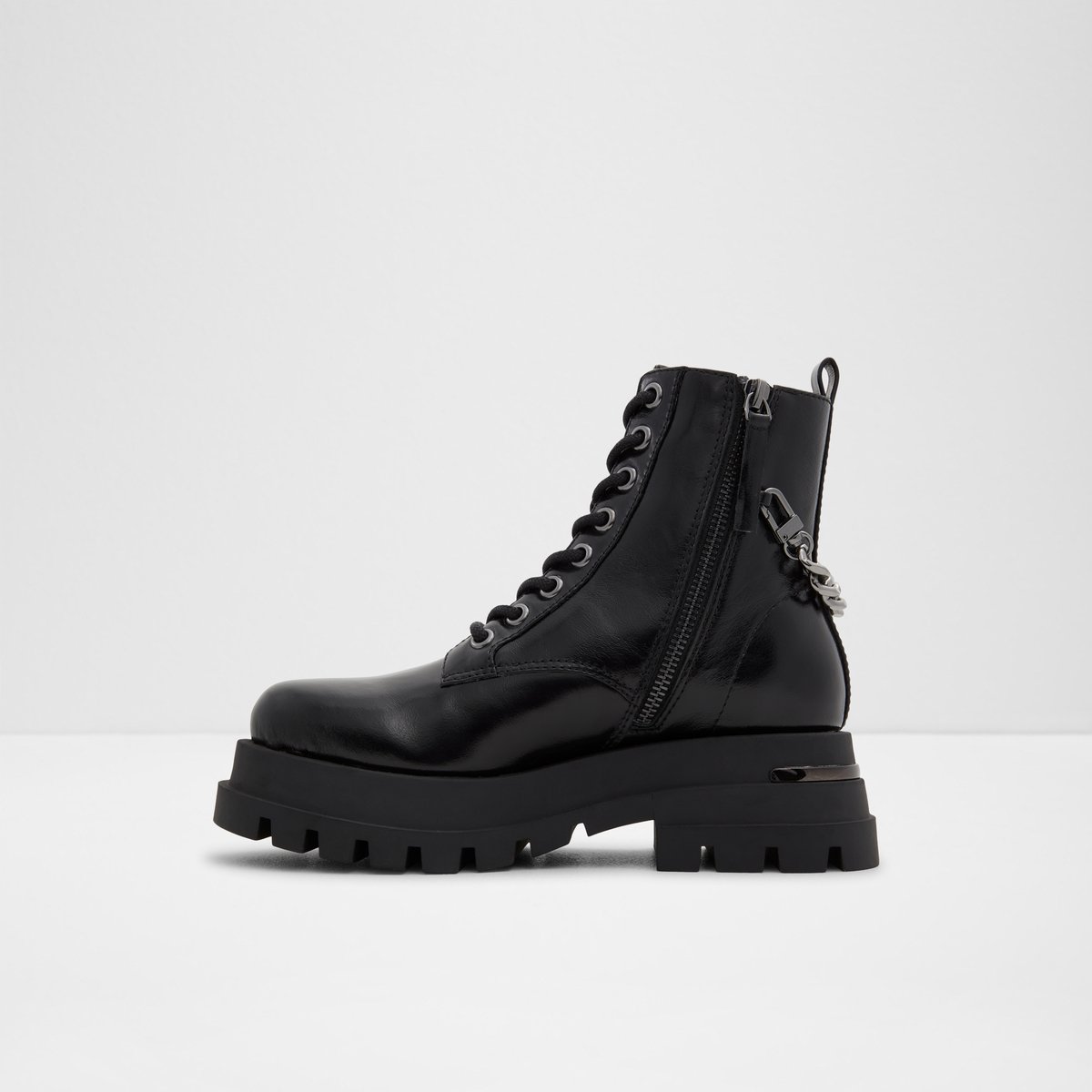Grandeur Black Women Combat boots