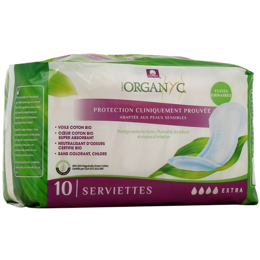 Organyc Protections Bio pour Fuites Urinaires