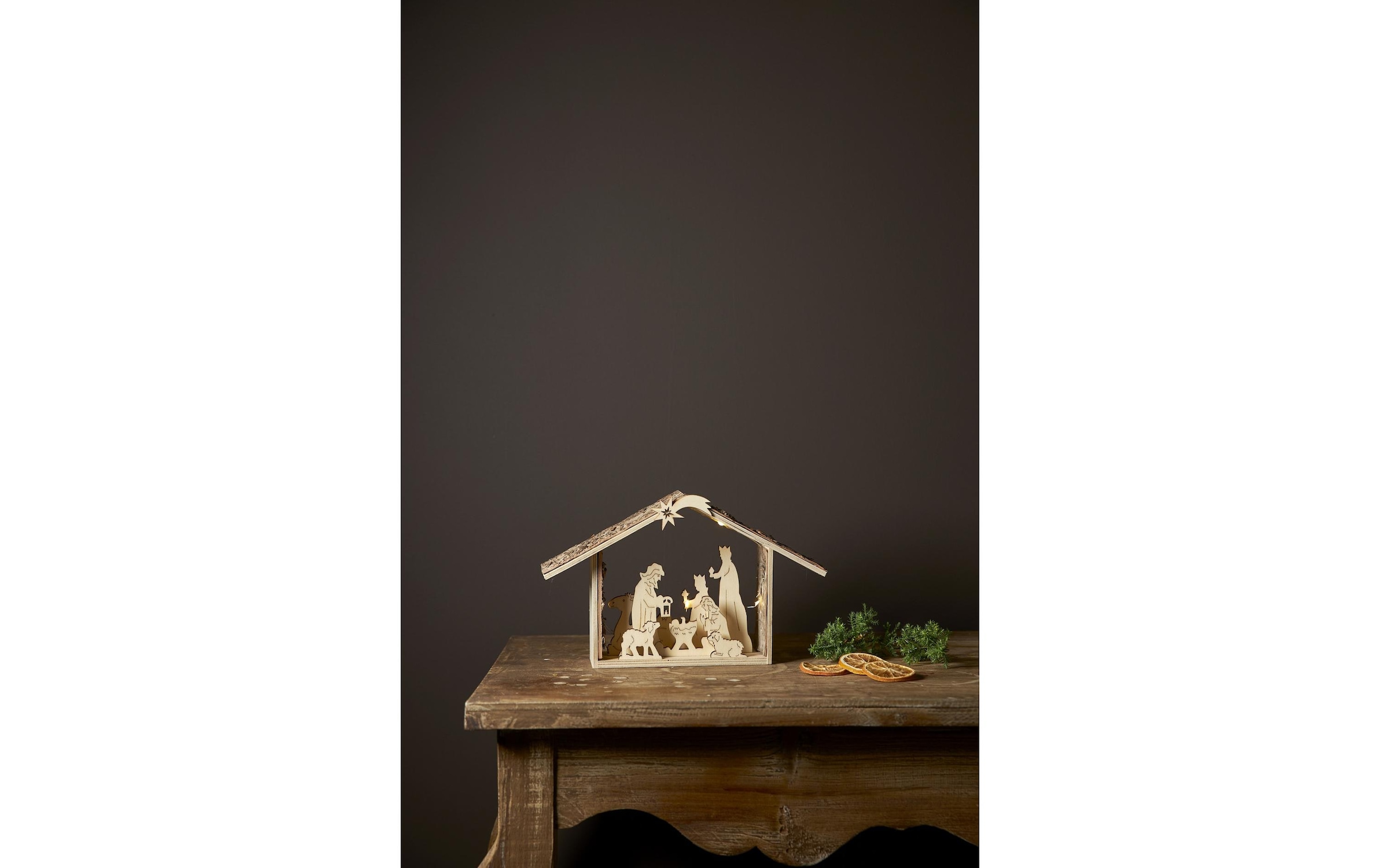 Parforce Traditional Hunting LED Dekofigur »Yuletid« Warmweiss