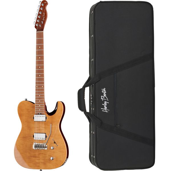 Harley Benton Fusion-T HH Roasted FNT w/Case