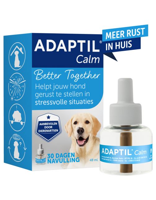Adaptil Anti-Stress Navulling Hond - Anti stressmiddel - 48 ml 1 Maand