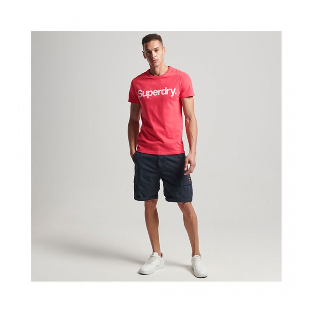 Superdry CORE LOGO - Tee-shirt Homme active pink