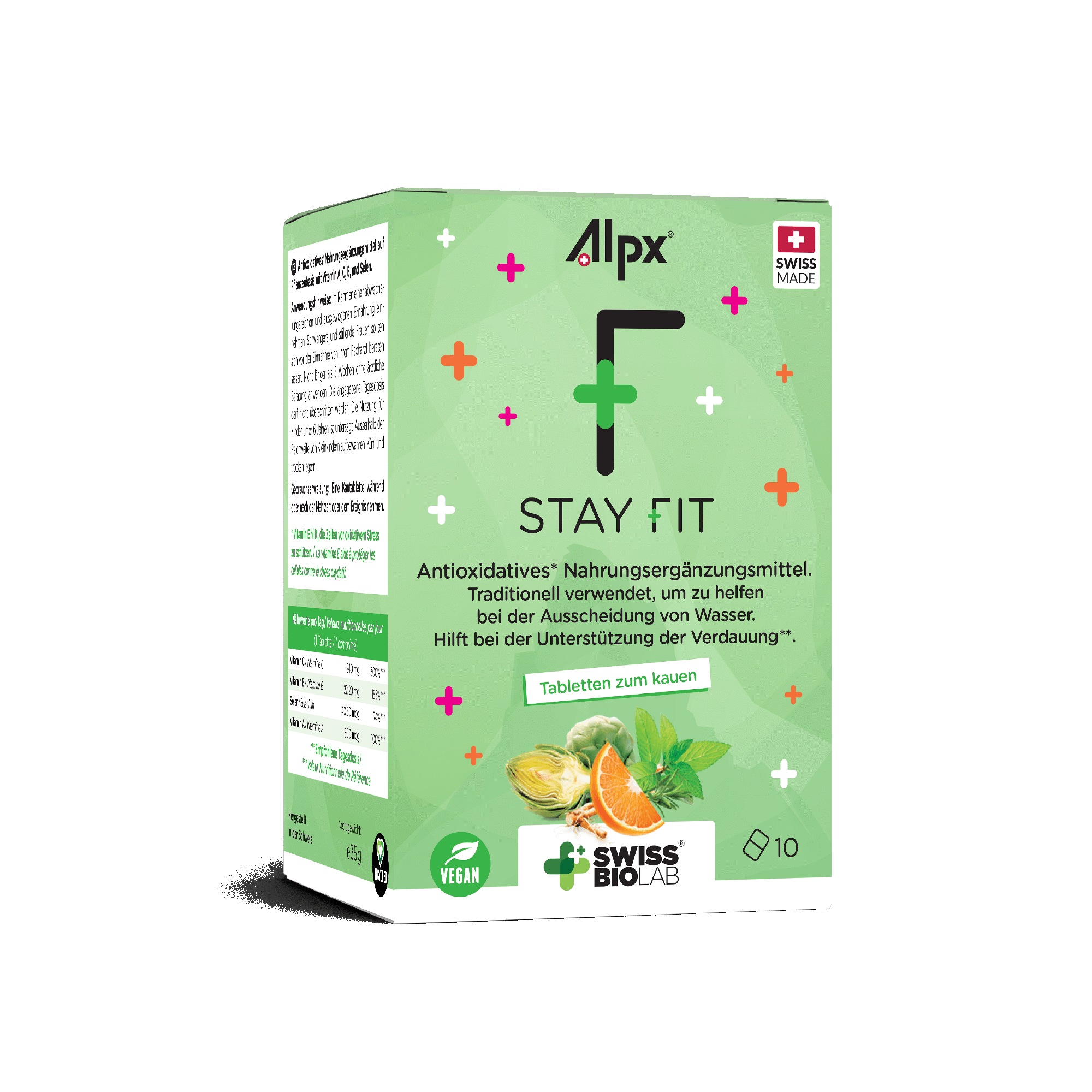 Alpx STAY FIT<br>10 Stück, Dose, Tablette, (neu)