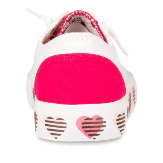 Baskets BLANC LOVELY SKULL