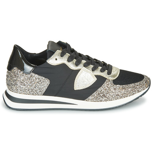 Philippe Model - TROPEZ X BASIC Negro / Plateado