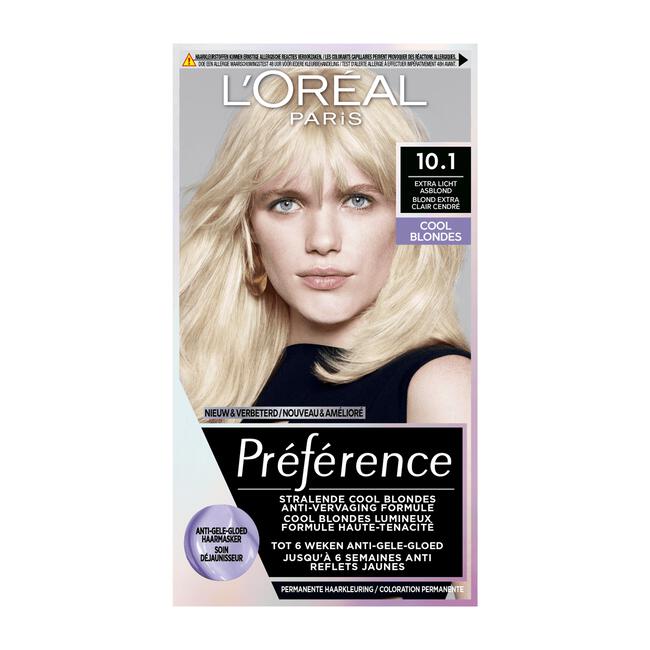 L'Oréal Paris Préférence Permanente Haarverf 10.1 Helsinki