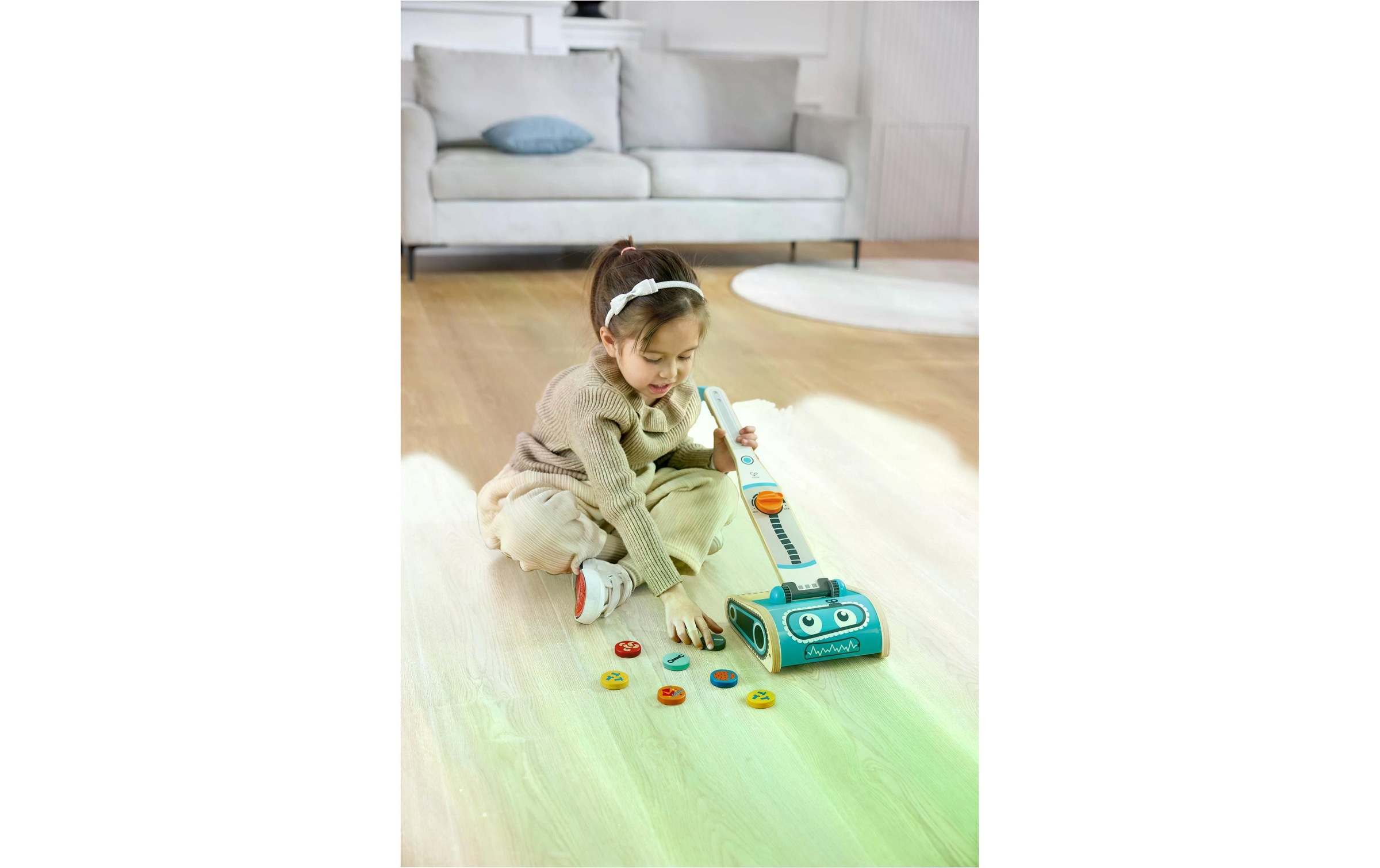 Hape Kinder-Staubsauger »Robot Vacuum Staubsauger«