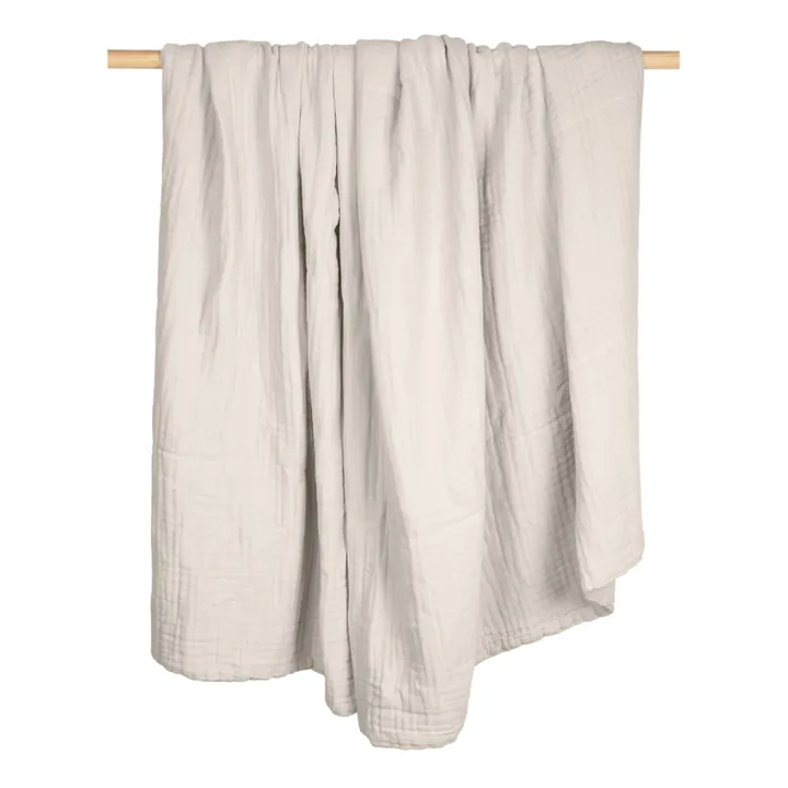 The Organic Company Couverture douce en coton bio | Beige