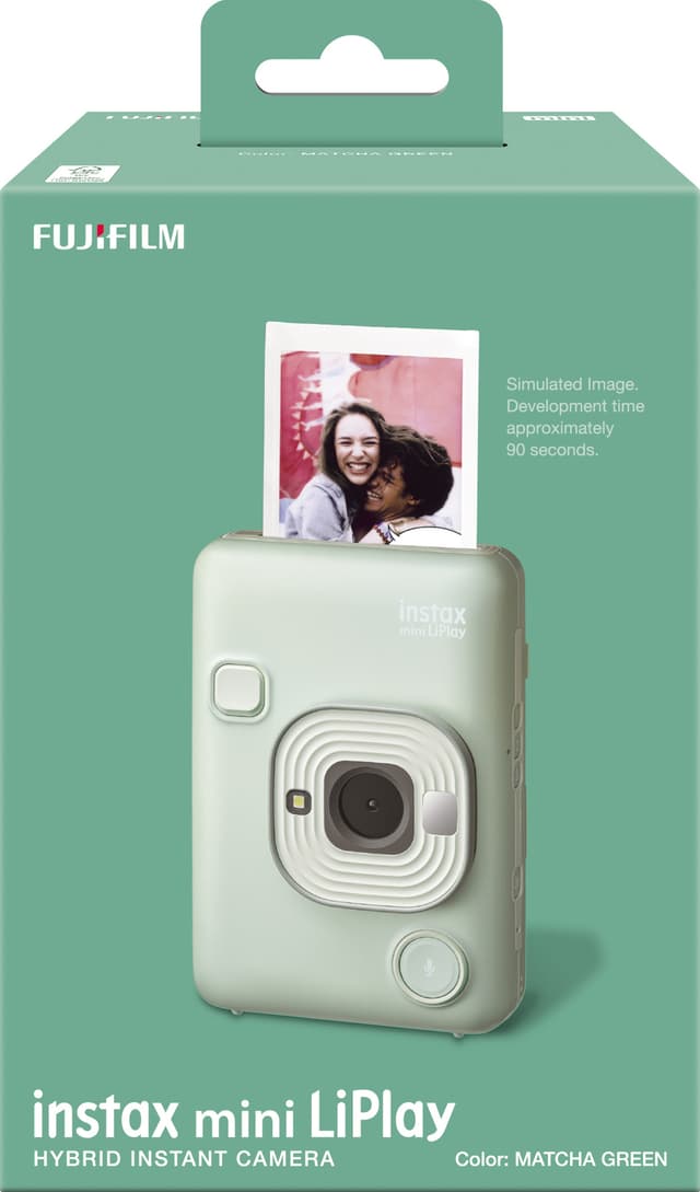 Fujifilm Instax Mini LiPlay instantkamera (grøn)