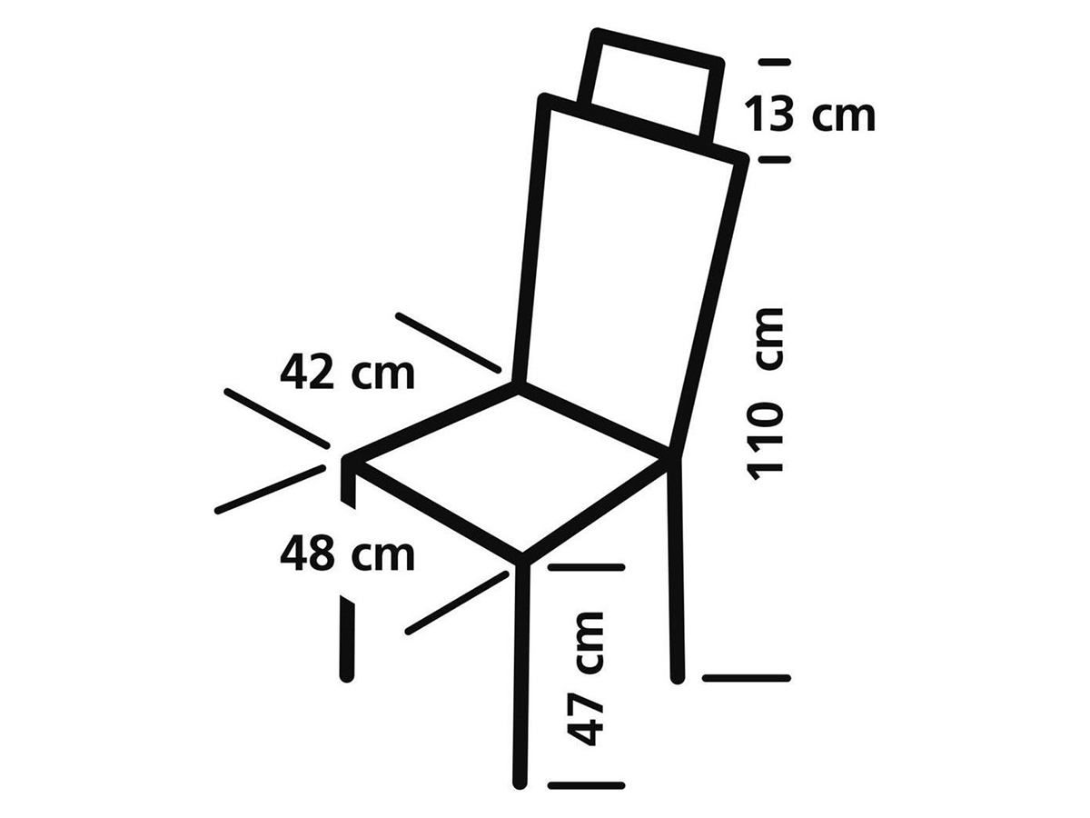 Eurotrail Chateau 3D-Mesh standenstoel