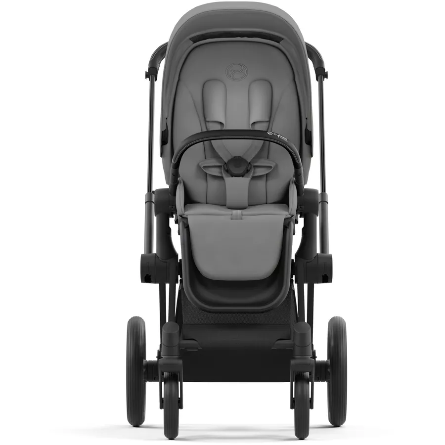 cybex PLATINUM Kombikinderwagen New Priam Priam Matt Black Mirage Grey