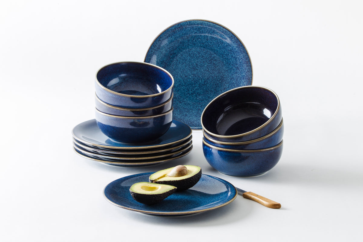 KAHLA Homestyle Tafelservice 12tlg. atlantic blue