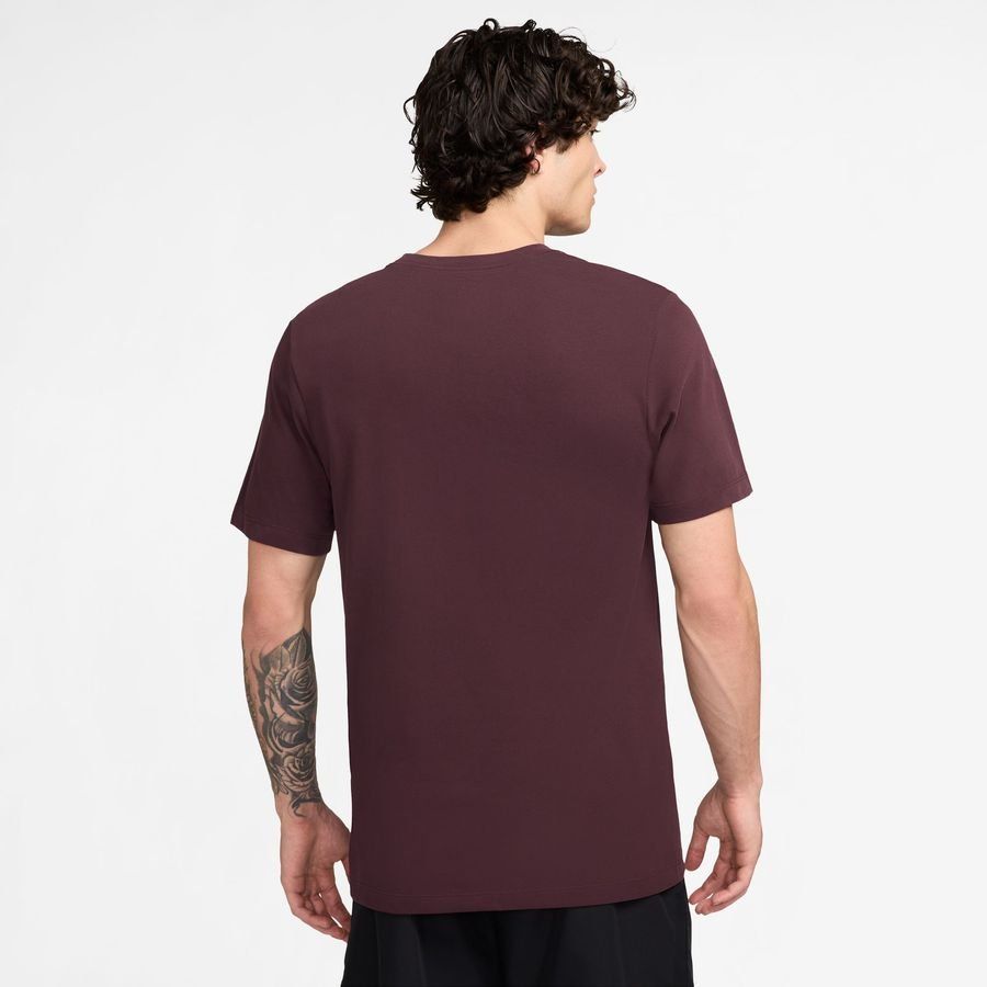 Nike T-shirt Running Dri-FIT Run Trail - Bordeaux