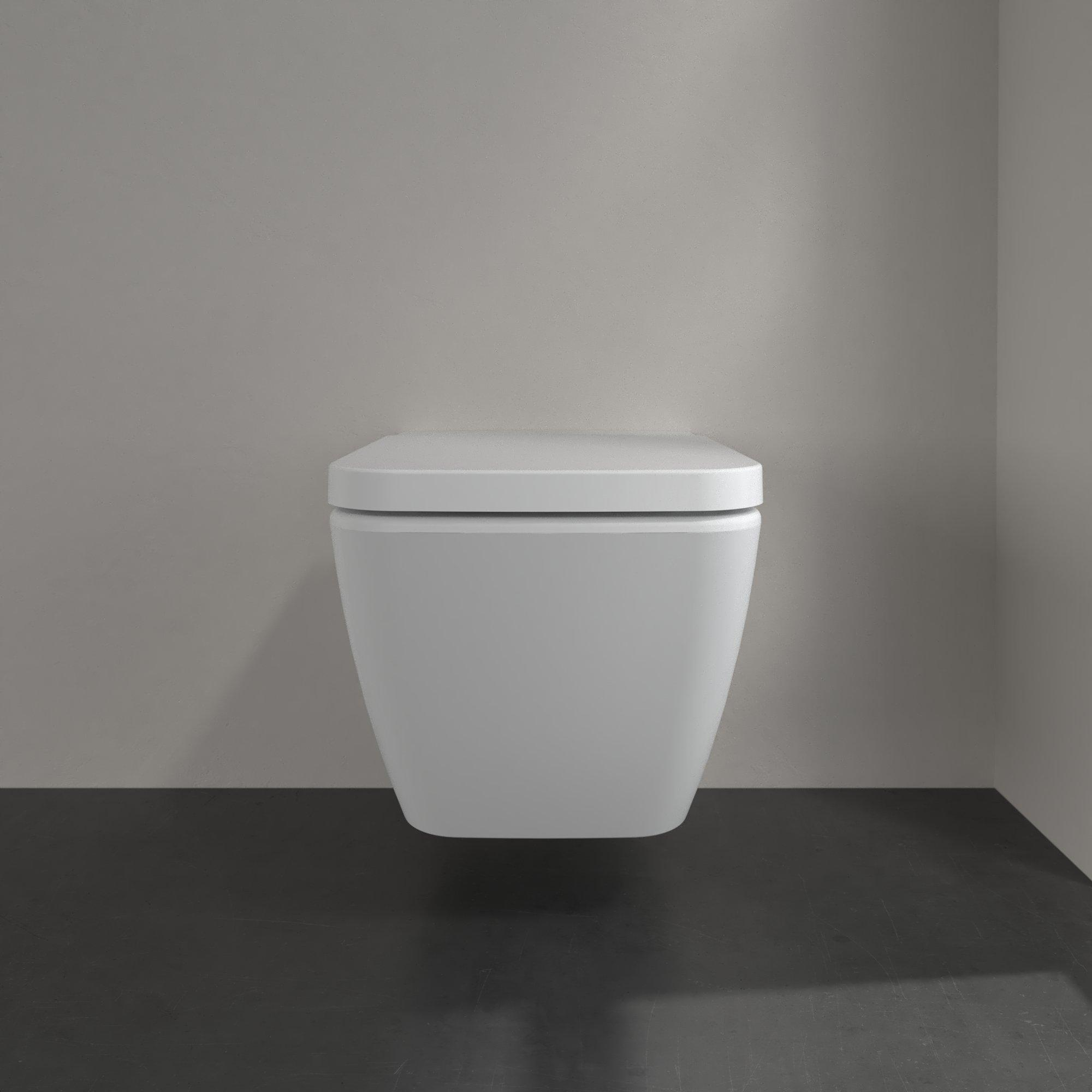 Villeroy & Boch Finion randloos toilet CeramicPlus wit mat