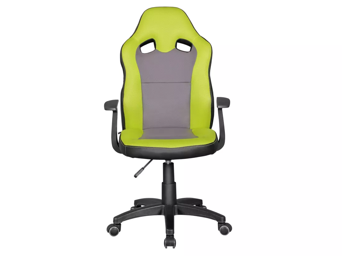 Chaise de bureau enfant Chaise pivotante Fauteuil Tissu Ergonomique