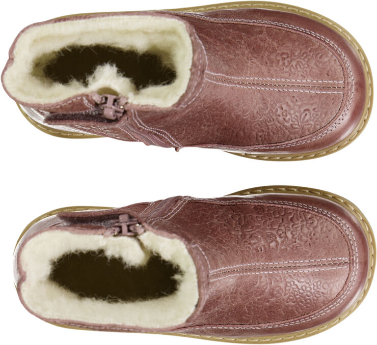 Wheat Vanja Tex Zip Boot Wood rose