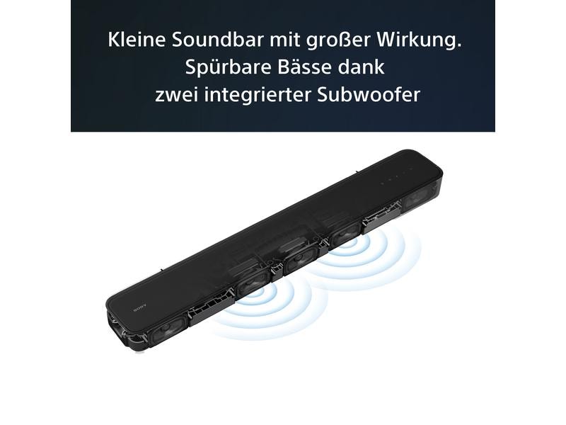 Sony Soundbar HT-S2000 Geniessen Sie Surround Sound bei allen Inhalten