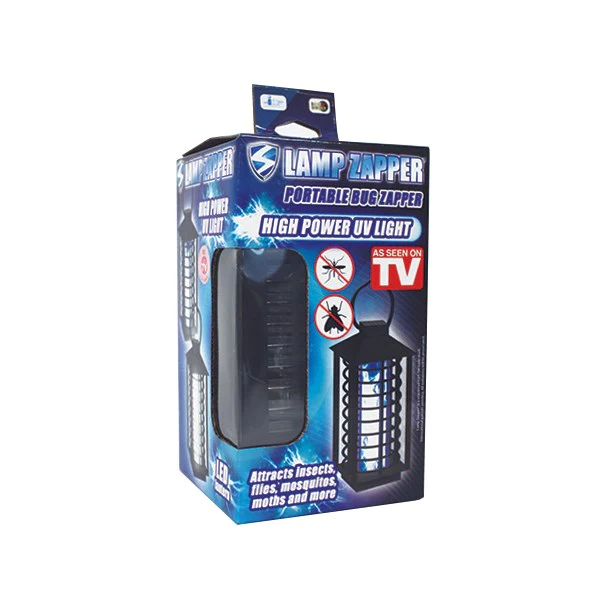 Lampe zapper portable LED anti-insectes