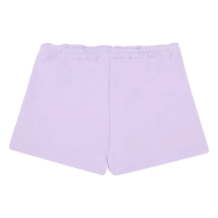 SMALLABLE BASICS Short Fille Molleton Bio | Lilas