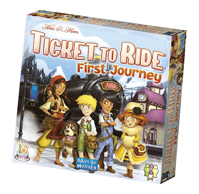 Barnespill Ticket To Ride, First Journey (SE/FI/NO/DK)