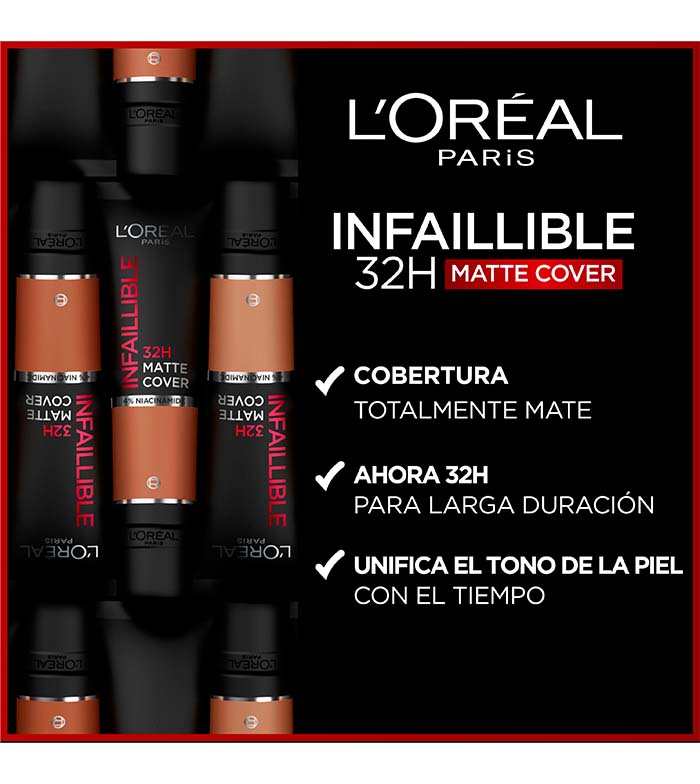 Loreal Paris - Infallible 32H Matte Cover Foundation - 315: Tom neutro