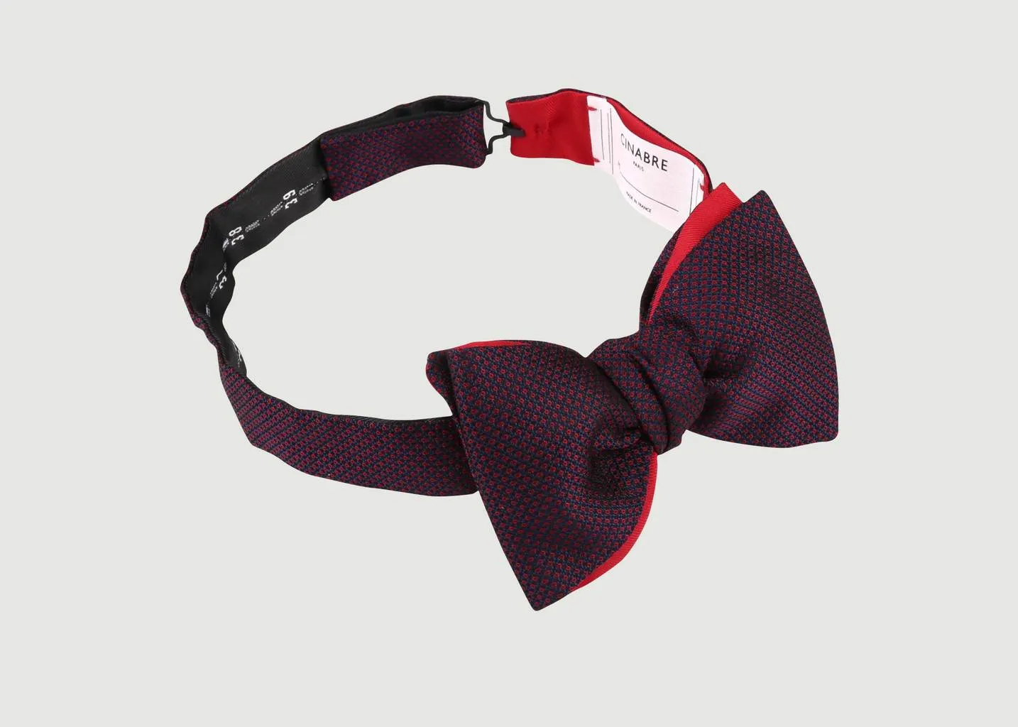 Nœud Papillon Caviar Cinabre