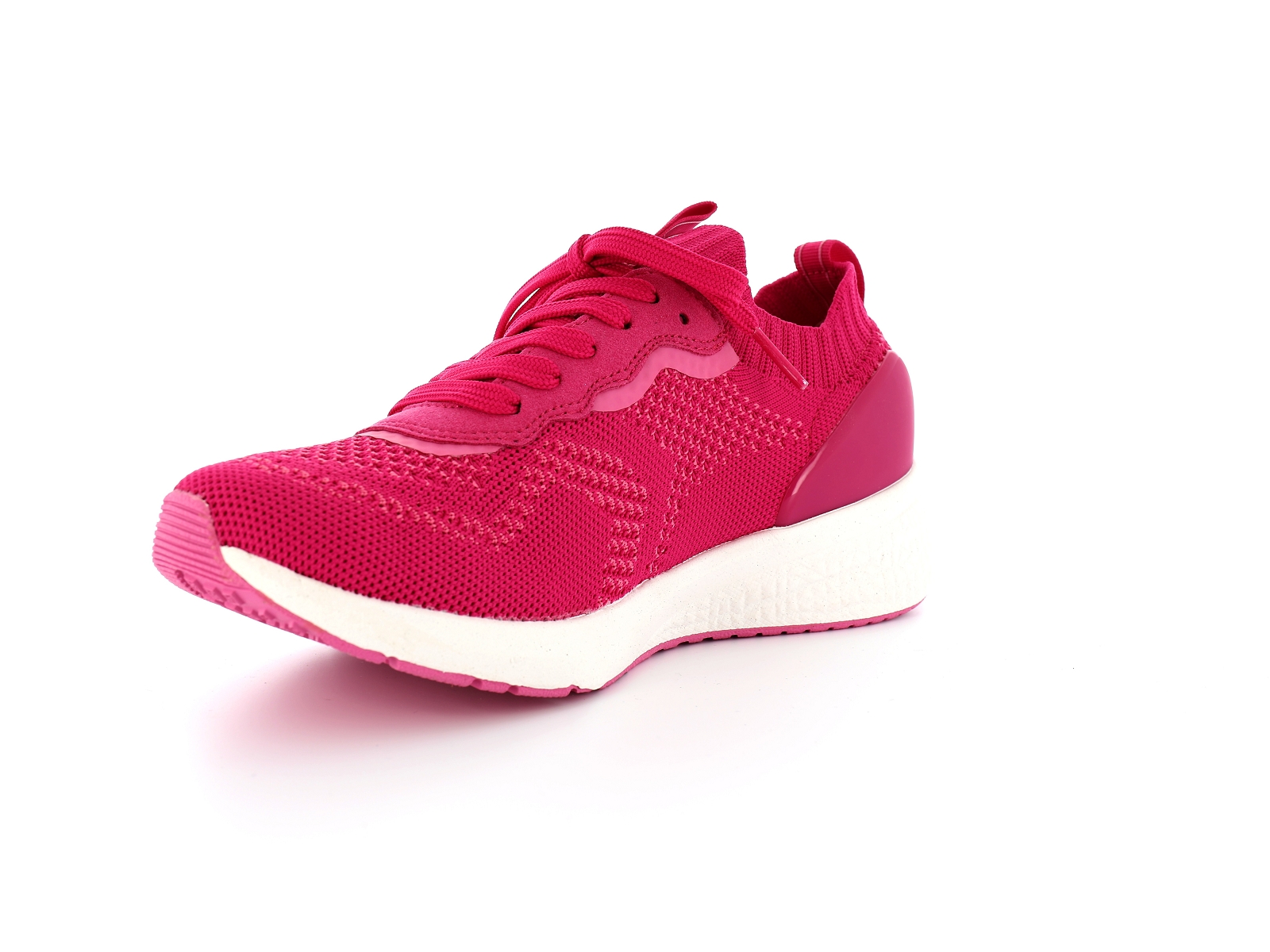 Tamaris-23714 Matières combinées Fushia