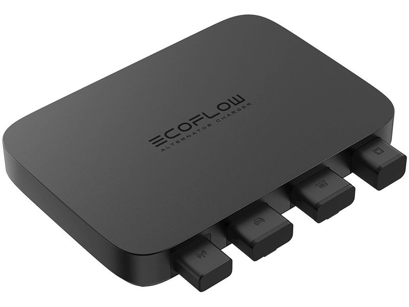 EcoFlow Batterieladegerät 800 W, Schwarz Alternator-Charger 800 Watt Batterieladegerät für DELTA Powerstationen