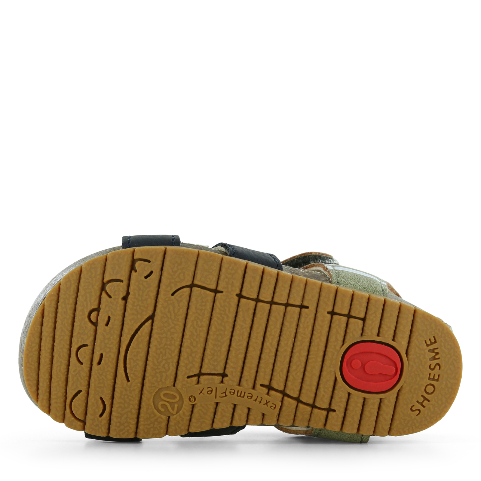 Shoesme dunkelblau-grüne Sandale