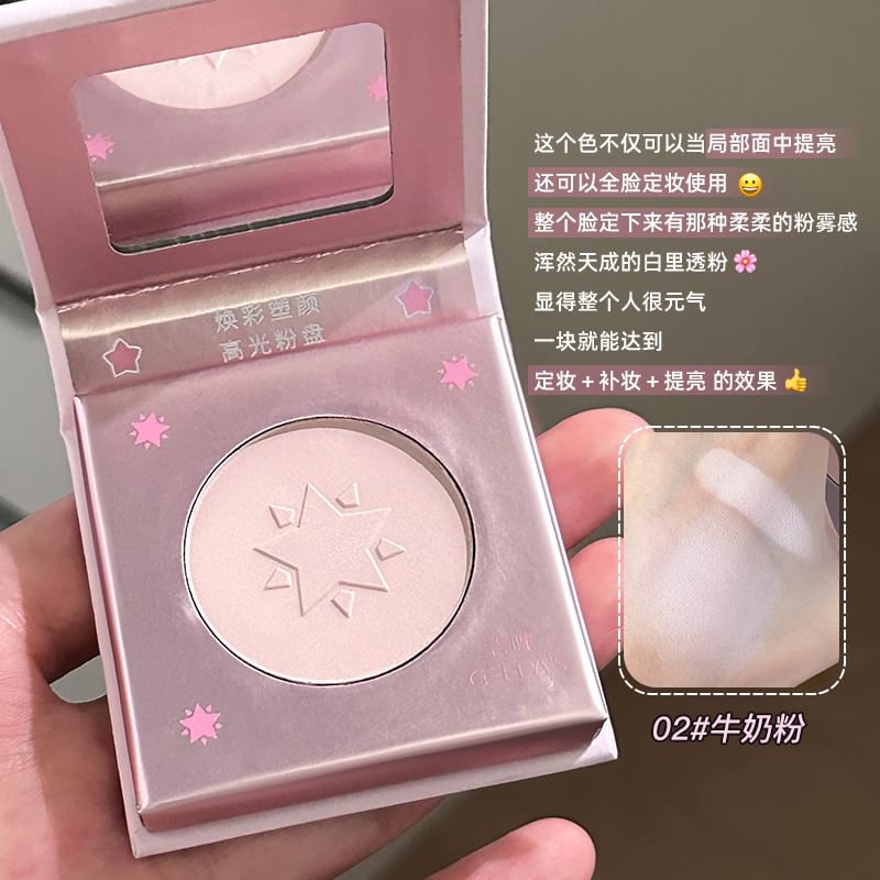 GELLA'S - Glow Highlighting Powder Palette - 3 kleuren