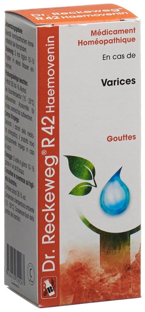 RECKEWEG R42 Haemovenin Tropfen Fl 50 ml