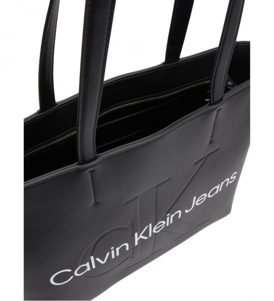 Bolsa tote preta Calvin Klein Jeans