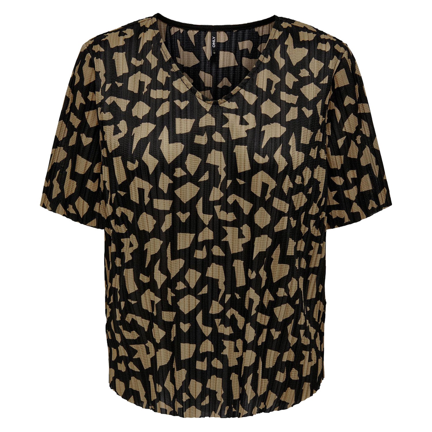 ONLY  Onlsafari s/s v-neck top jrs