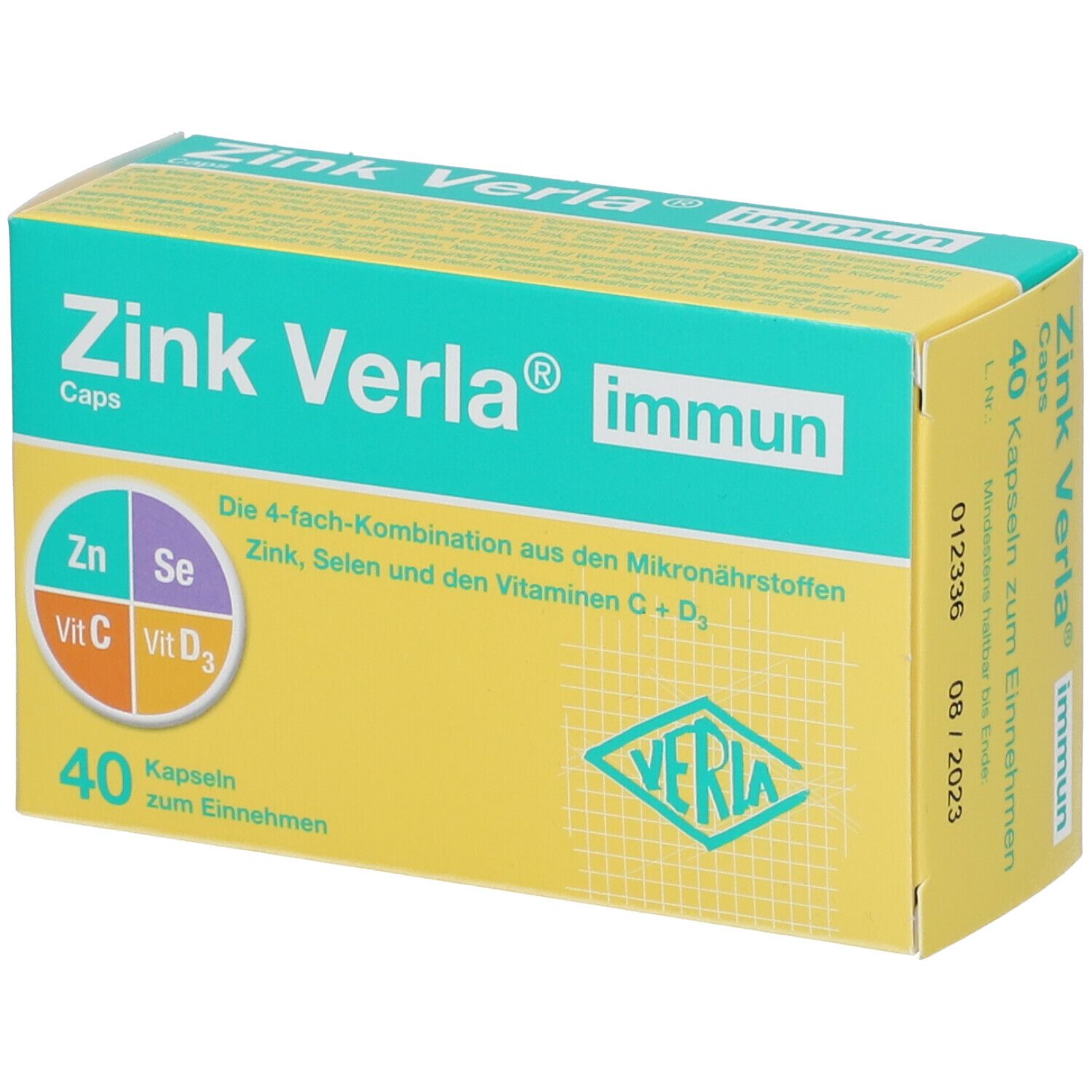 Zink Verla® immun Caps