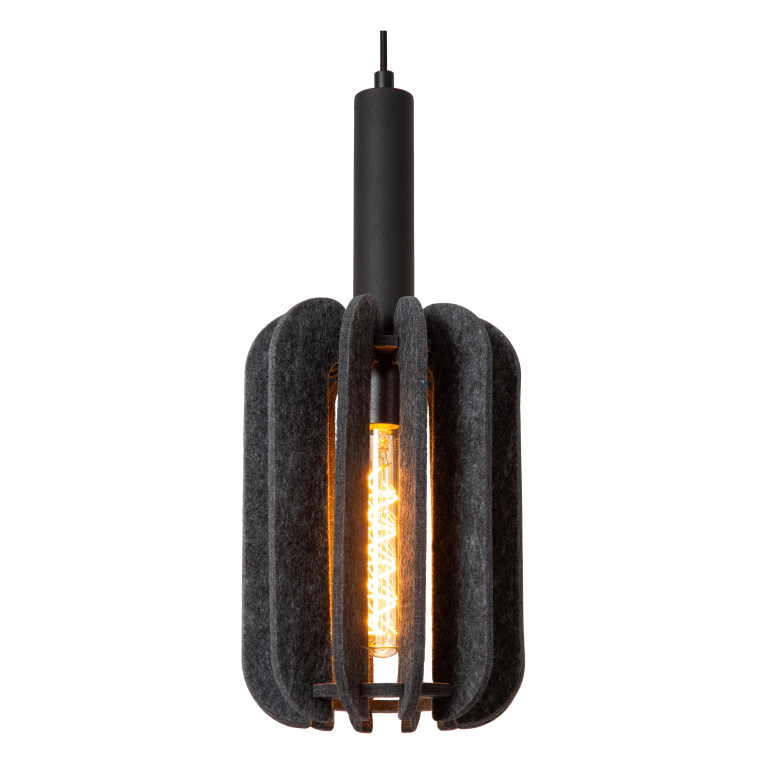 Lucide Rafal cluster 3 hanglamp lineair grijs