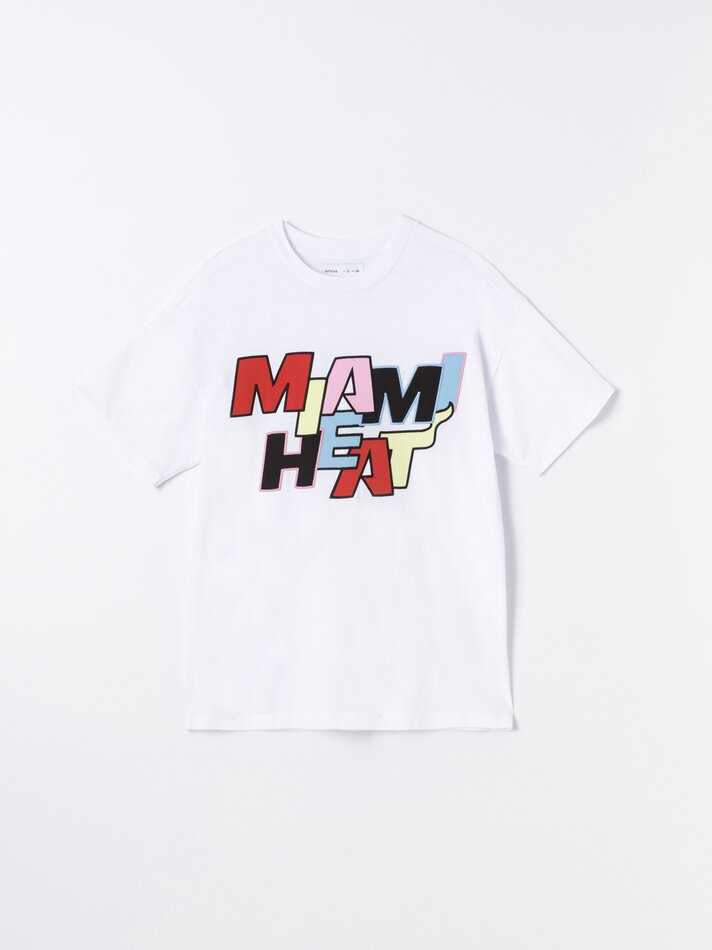 Camisa do Miami Heat da NBA - Branca