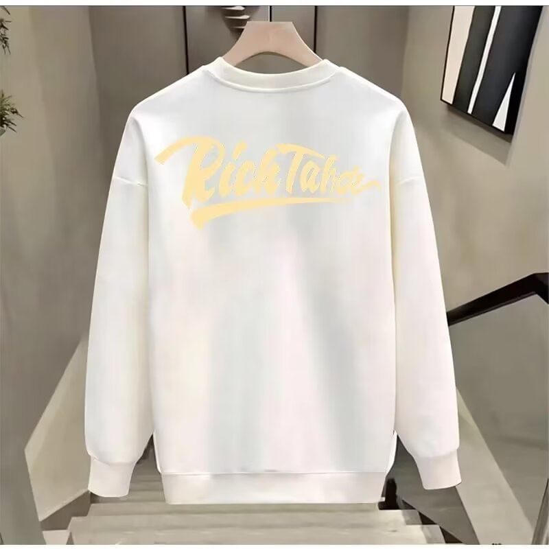 Maxelane - Sweatshirt met ronde hals en letterprint