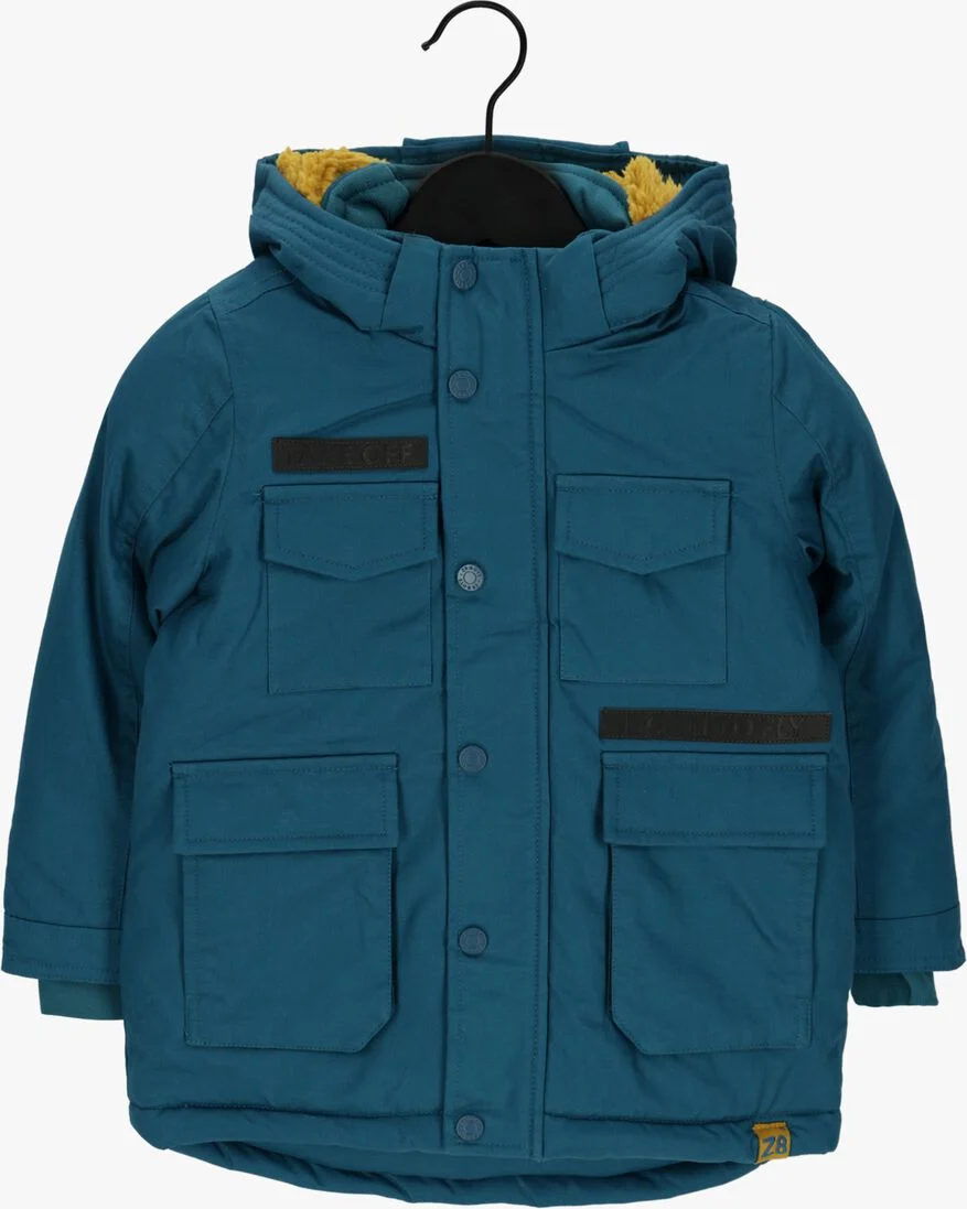 Z8 blauwe z8 gewatteerde jas daen w22/23